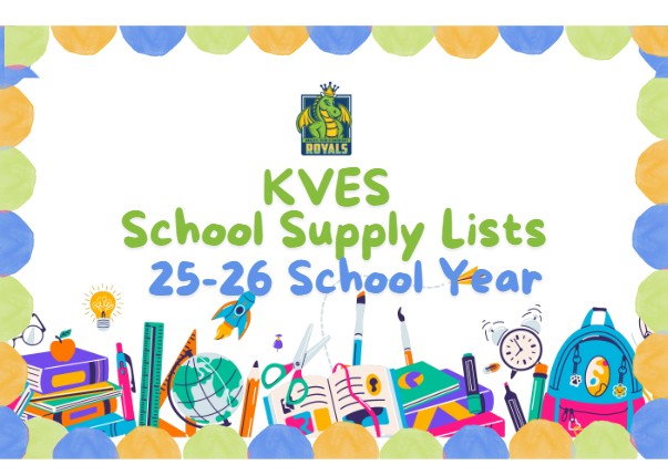  25-26 School Supply Lists